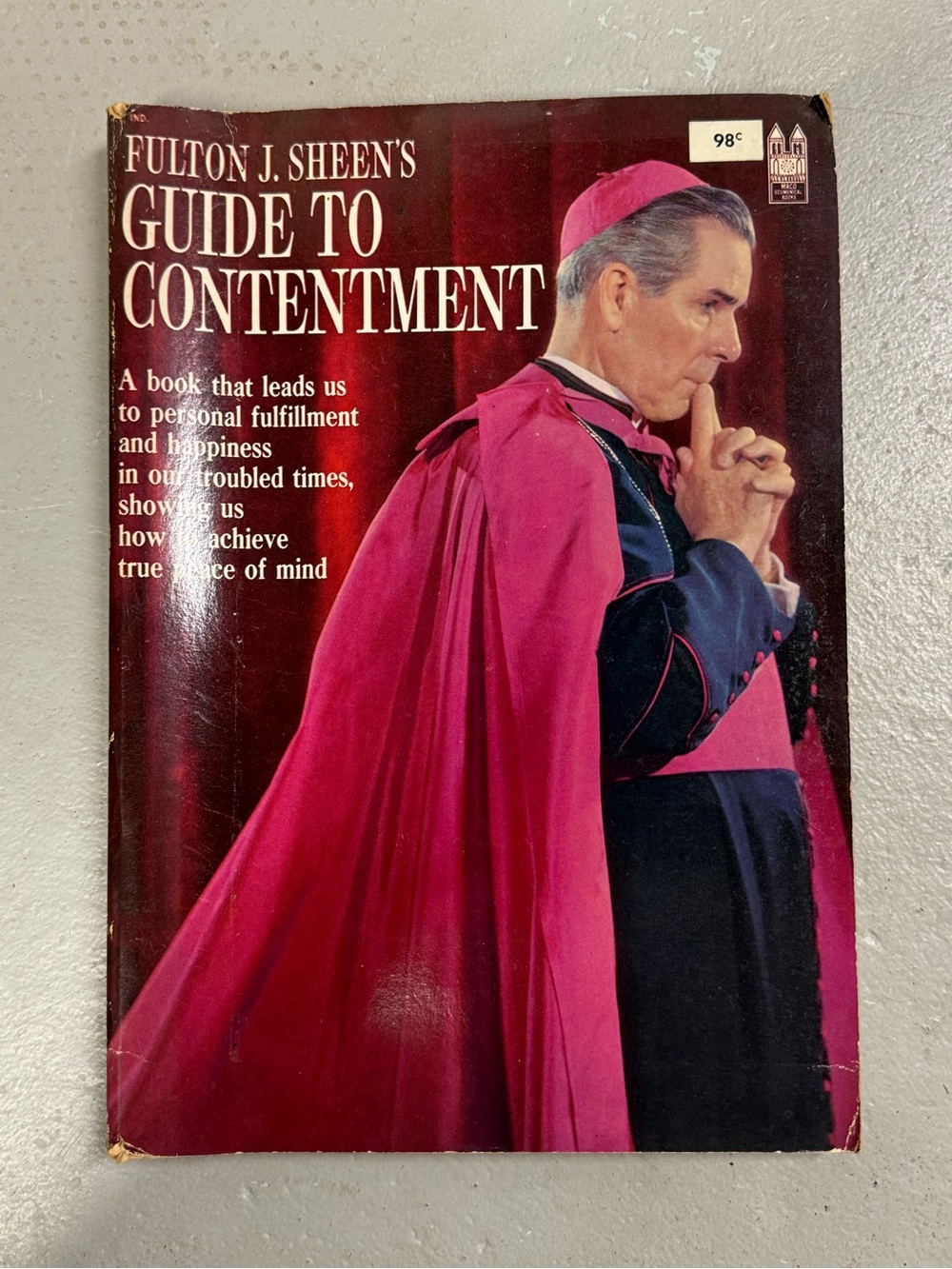 Fulton J. Sheen’s Guide to Contentment Paperback Vintage Catholic Inspiration